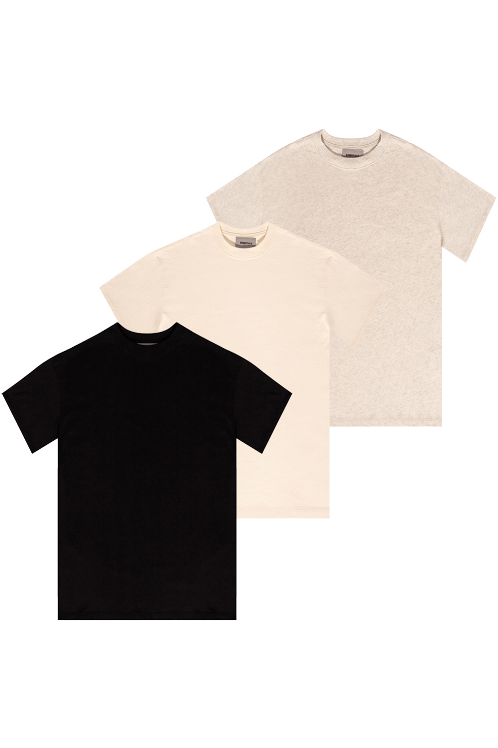 T shirt Puma Classics Boxy cinzento shirt 3 Logo T pack Fear